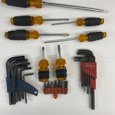 Handy Screw Drivers and Allen Wrenches