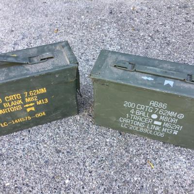 Military Ammo Boxes