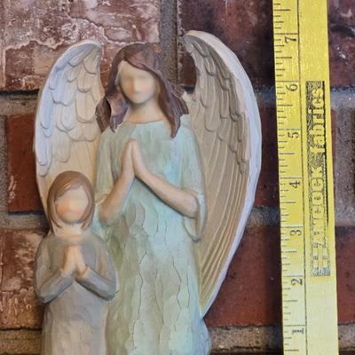 Praying Angel and Child