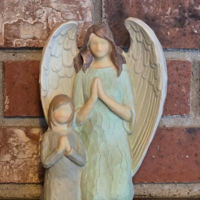 Praying Angel and Child