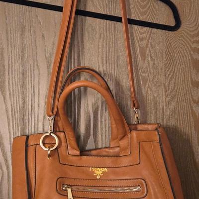 PRADA Brown Handbag