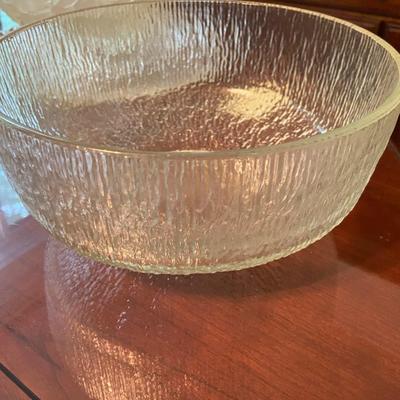 Lot of Vintage Glassware Bowls and Plate