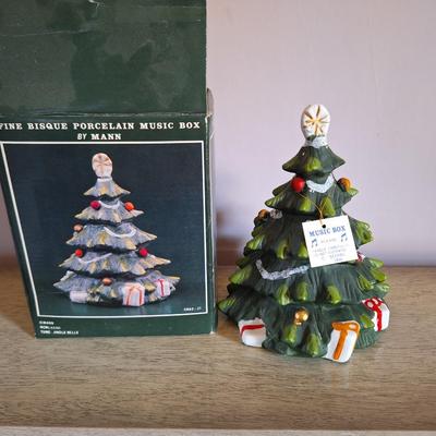 Christmas Tree Music Box