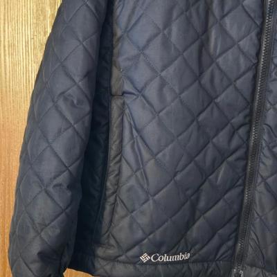 COLUMBIA Black Lightweight Puffer Jacket