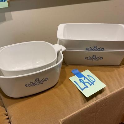 LR10-Blue Cornflower dishware