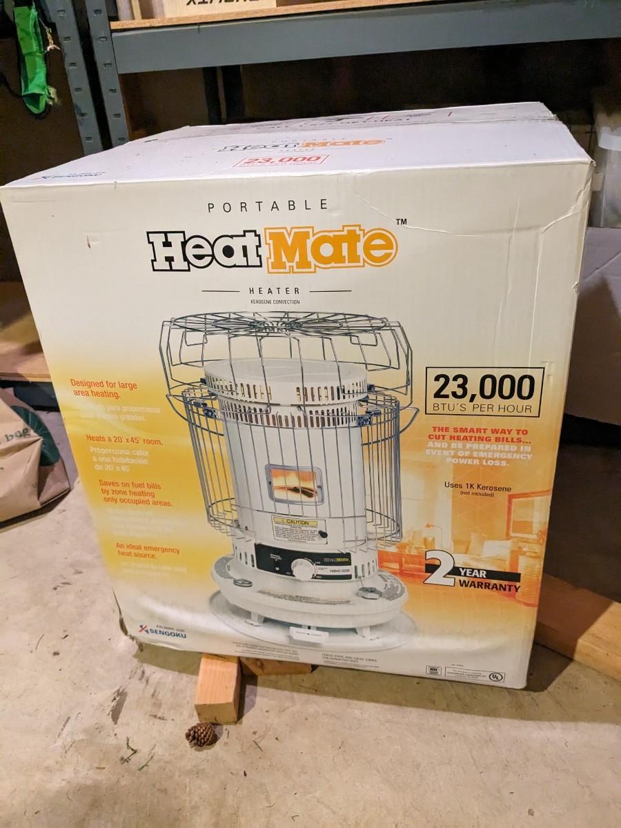 NIB Heat Mate Kerosene Heater 2