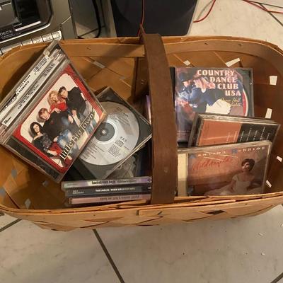 AS IS Stereo Set and Collection of CDs