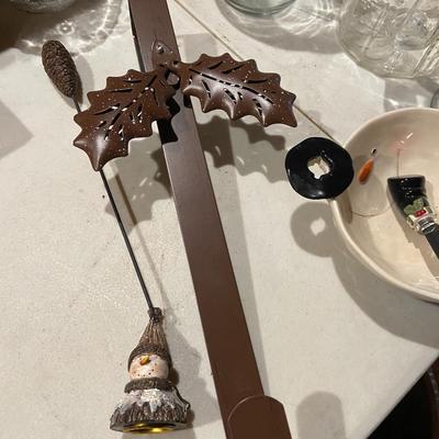 Lot of Assorted Seasonal Kitchen and Dining Decor