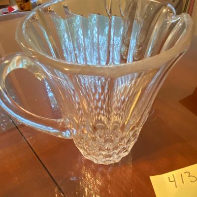 Lot of Vintage Glass Pitchers