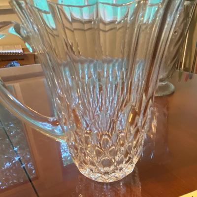 Lot of Vintage Glass Pitchers