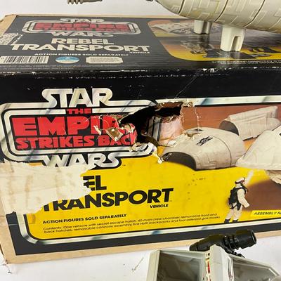 791 Starwars The Empire Strikes Back Vintage "Rebel Transport" By Kenner Toys