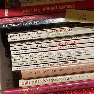 Lot of Nineteen Cookbooks AS IS