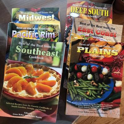 Lot of Vintage and Regional Cookbooks