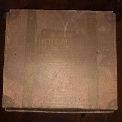 Vintage Hazel Atlas Little Hostess Set In Original Box.