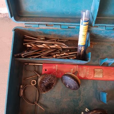 DEWALT 3/8" DRILL IN A MAKITA CASE