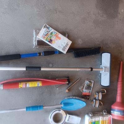 AUTO AND BICYCLE ITEMS