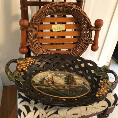 Pair of Decorative Baskets
