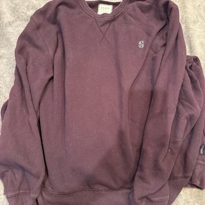 IZOD 2XL PURPLE SWEATER