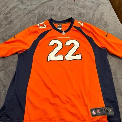 Nike DENVER BRONCOS ON FIELD JERSEY #22 ANDERSON