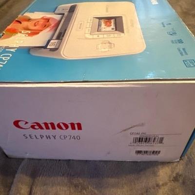 Canon SELPHY CP740 compact photo printer