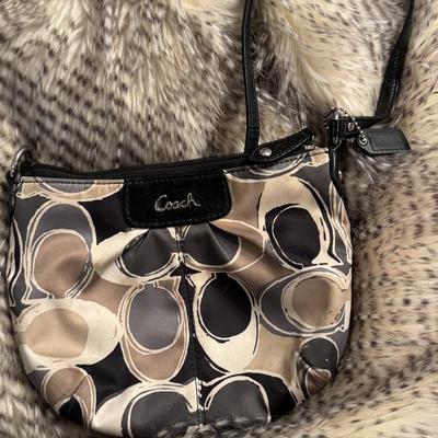 Coach small coin purse mix