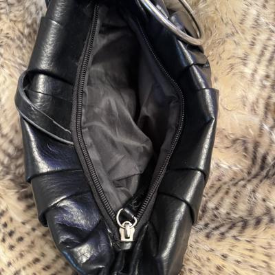 Dolce & Gabbana coin purse black leather