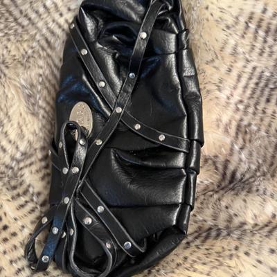 Dolce & Gabbana coin purse black leather