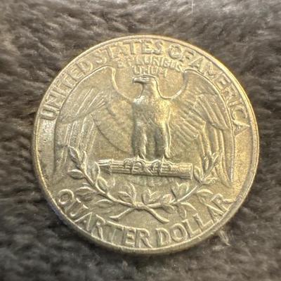 us coins quarter auction 1964 Silver last year of production
