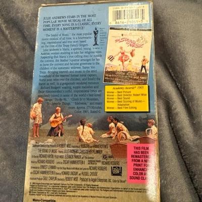 The Sound of Music first VHS MOVIE EVER 1976 dual tape box