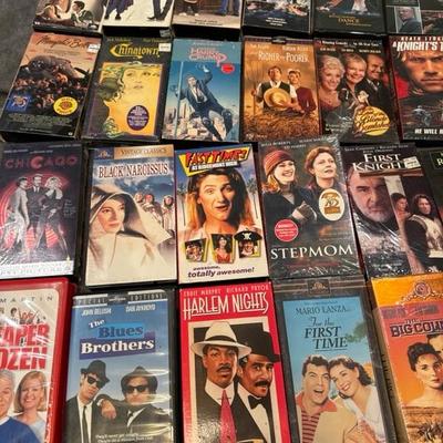 Lot of 30 VHS MOVIES SOME SEALED ALL EXCELLENT HOLLYWEOODS TOP STARS