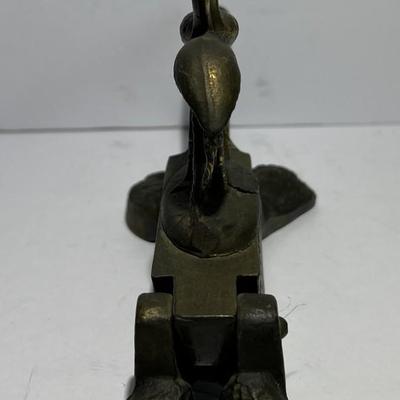 Antique Scarce Cast Iron Nutcracker Utensil 7-1/2" Long in Very Good Preowned Condition.