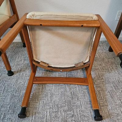 Solid Wood Slip Leaf Table and Chairs (BLR-DW)