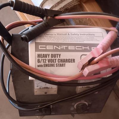 CEN-TECH HEAVY DUTY 6/12 VOLT CHARGER WITH ENGINE START