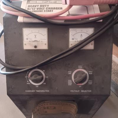 CEN-TECH HEAVY DUTY 6/12 VOLT CHARGER WITH ENGINE START