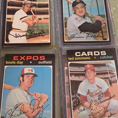 1971 Topps Baseball Cards - 320 In Binder