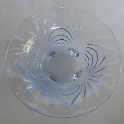 Child's Size Mosser Glass Large Bowl, Moonlight Blue