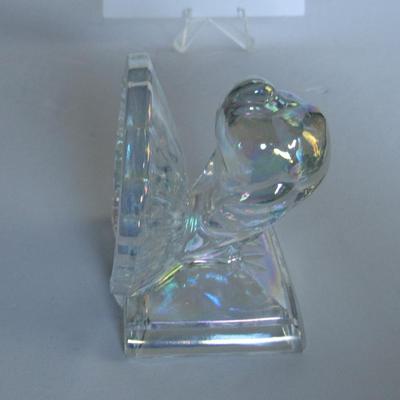 Older Gibson Glass Co Art Glass Hand Made Eggs and Mosser Glass Turkey