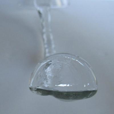 Older Hand Blown Huge Glass Ladle, Unmarked