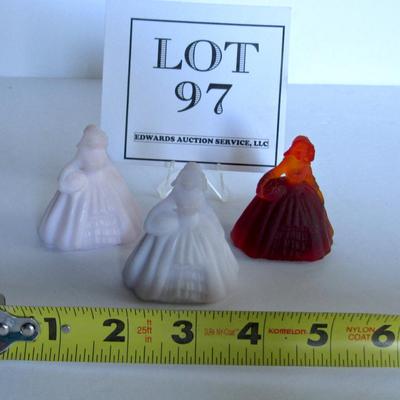 Older Boyd Glass Miniature Doll Figures