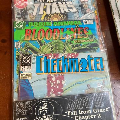 Lot of UNOPENED DC and Marvel Comic Books