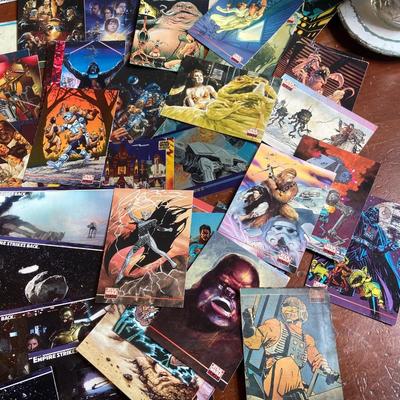 Lot of Vintage Star Wars Trading Cards