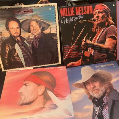 Huge Willie Nelson Records Lot 20 Albums