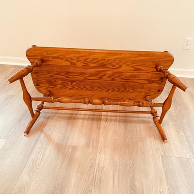 Spindle Back Wooden Bench (PB-SS)