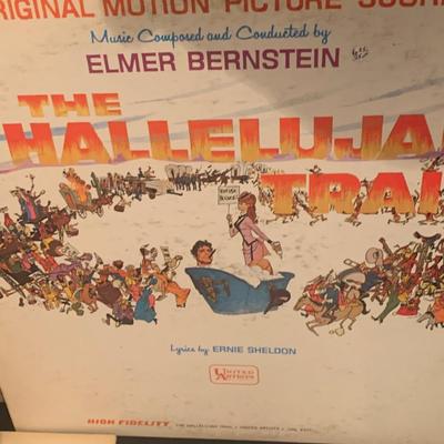 Large Vintage Movie Soundtrack Record Lot