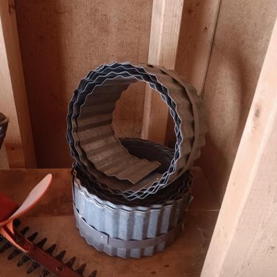 ELECTRIC HEDGE TRIMMER, GALVANIZED EDGING AND MORE