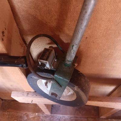 YARD TOOLS, SPREADER AND A DISTANCE TRACKER