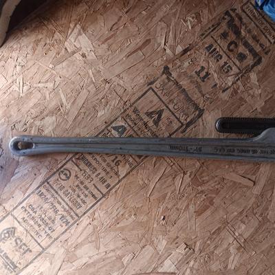 RIDGID 836 ALUMINUM PIPE WRENCH