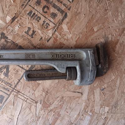 RIDGID 836 ALUMINUM PIPE WRENCH