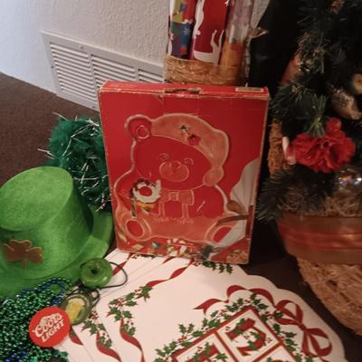 CHRISTMAS DECORATIONS WITH SOME ST PATRICKS & HALLOWEEN