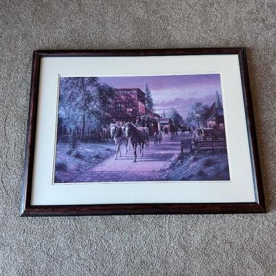 SIGNED JACK TERRY ARTWORK